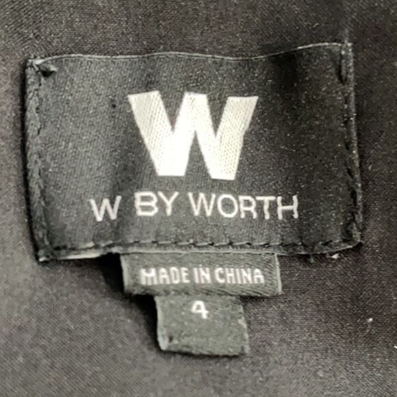 W by Worth Black Neck Detailed Dress | 4 - Picture 4 of 6